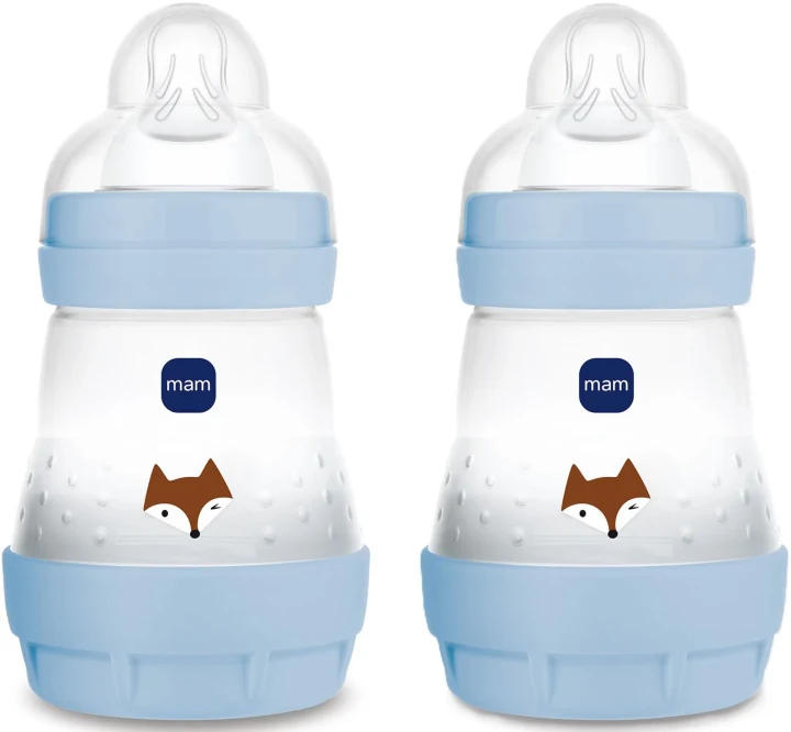MAM Easy Start Anti-Colic Nappflaska Blue 160 ml 2-pack Mam