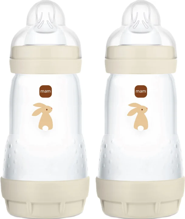 MAM Easy Start Anti-Colic Nappflaska Neutral 260 ml 2-pack Mam