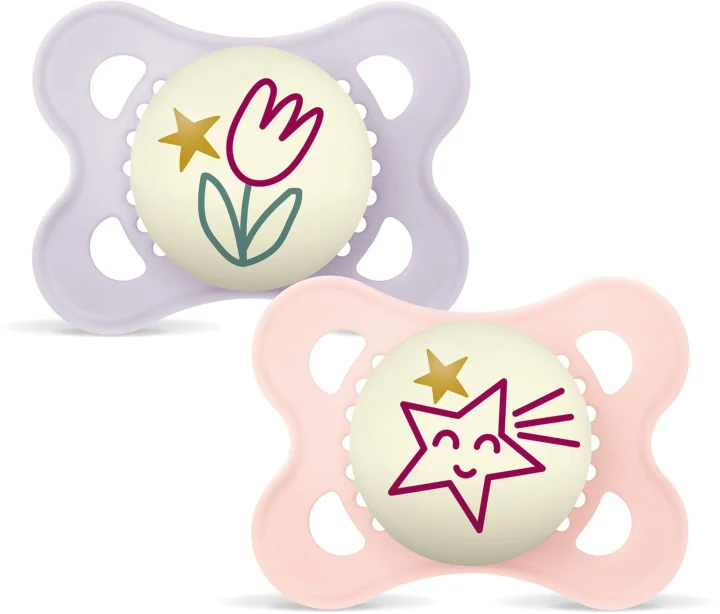 MAM Original Night Napp 0-6 mån Pink Mam