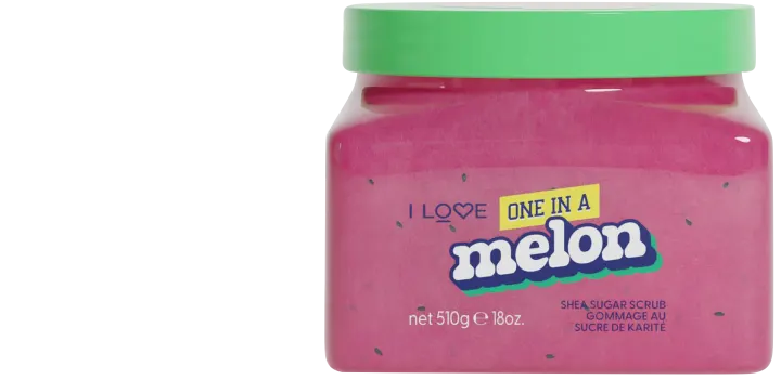 I LOVE One In A Melon Shea Sugar Scrub 510 g I Love...
