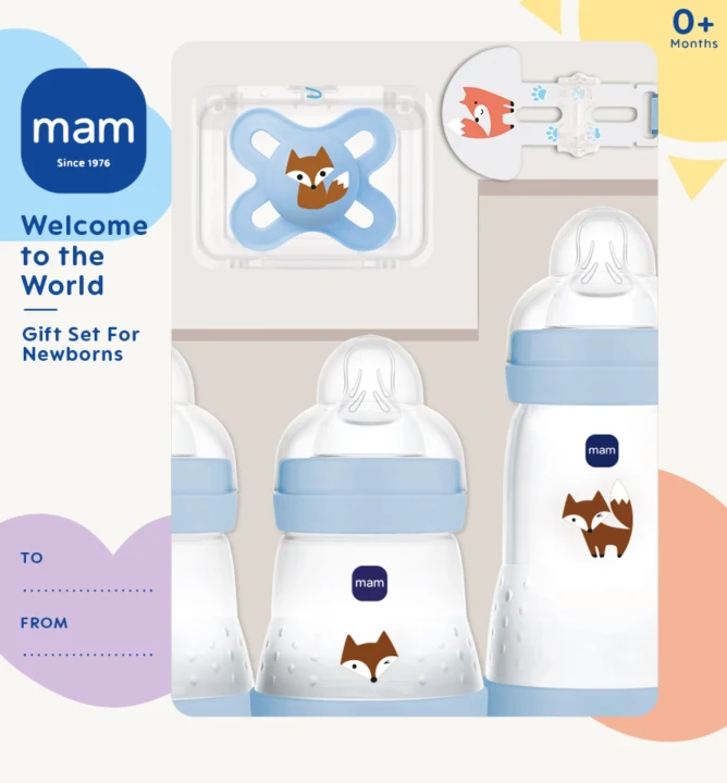 MAM Welcome to the World Gift Set Blue Mam
