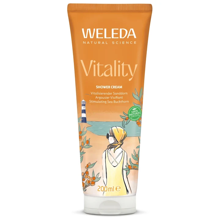 Weleda Vitality Shower Cream Sea Buckthorn 200 ml Weleda