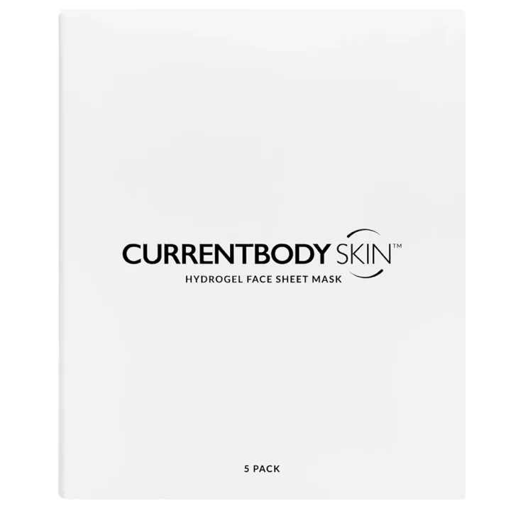 CurrentBody Skin Hydrogel Face Mask 5-pack CurrentBody
