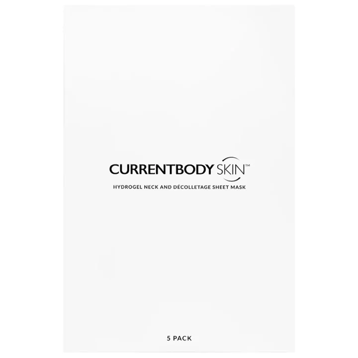 CurrentBody Skin Hydrogel Neck and Dec Mask 5-pack CurrentBody