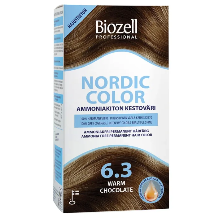 Biozell Professional Nordic Color 6.3 Warm Chocolate Biozell