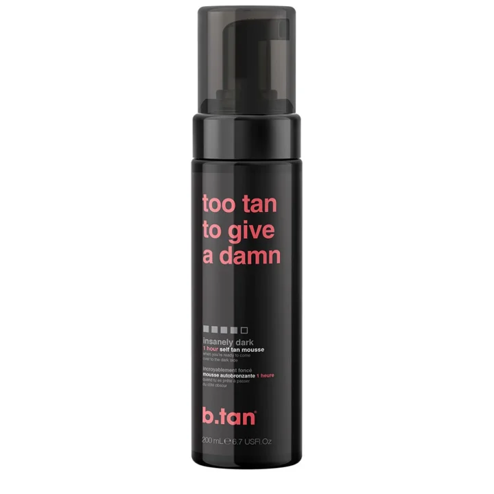 b.tan Too Tan To Give A Damn Self Tan Mousse 200 ml b.tan
