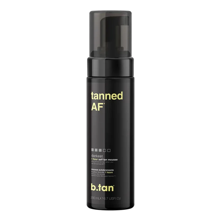 b.tan Tanned AF Self Tan Mousse 200 ml b.tan