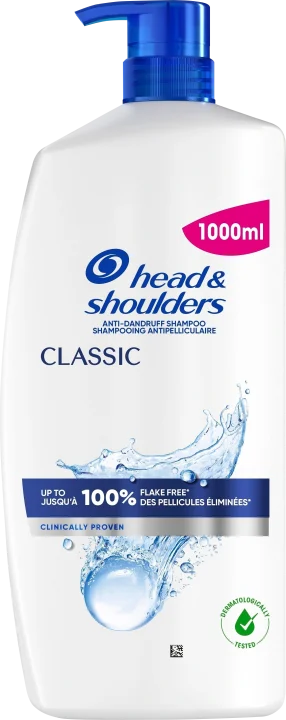 Head & Shoulders Classic Clean Schampo 1000 ml Head & shoulders