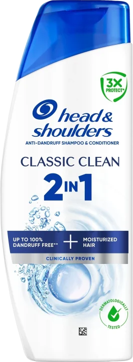 Head & Shoulders Classic Clean 2in1, 250 ml Head & shoulders
