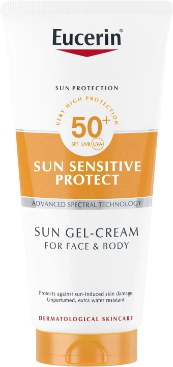 Eucerin Sun Sensitive Protect Gel-Cream SPF50+, 200 ml Eucerin