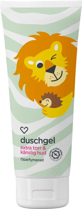 Hjärtats Barn Duschgel Extra Känslig Oparfymerad 200ml Hjärtats