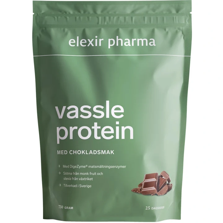 Elexir Pharma Vassleprotein Choklad 750 g Elexir Pharma