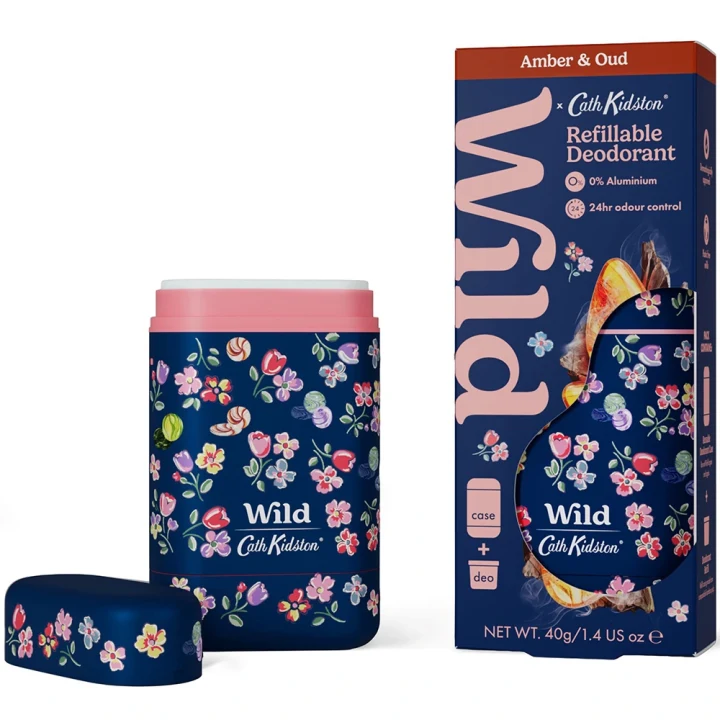 Wild Deo Stick Cath Kidston Marble Case Amber Oud Wild