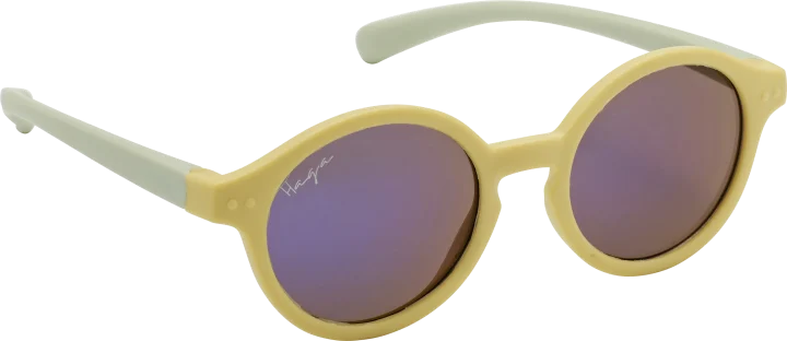 Haga Eyewear Shine Matt Light Yellow Mirror Lens Haga Optik
