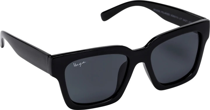 Haga Eyewear Brussel Polarized Black Grey Lens Haga Optik
