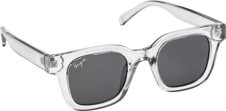 Haga Eyewear Glasgow Transparent Light Grey Smoke Lens Haga Optik