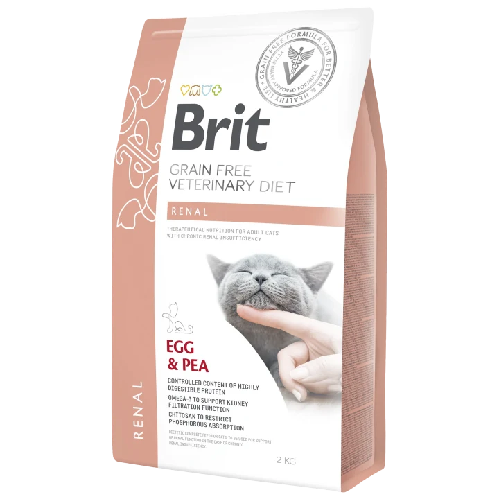 Brit Grain-Free Veterinary Diet Cat Renal 2 kg Brit Veterinary Diet
