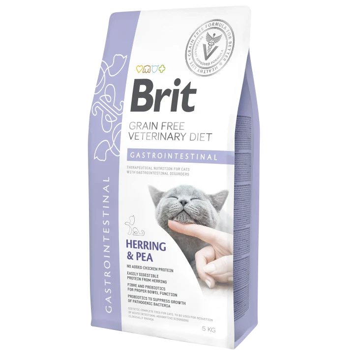 Brit Grain-Free Veterinary Diet Cat Gastrointestinal 5 kg Brit Veterinary Diet