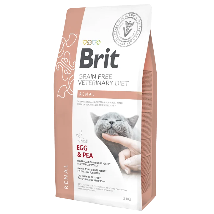 Brit Grain-Free Veterinary Diet Cat Renal 5 kg Brit Veterinary Diet