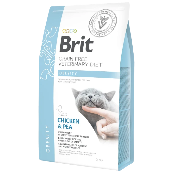 Brit Grain-Free Veterinary Diet Cat Obesity 2 kg Brit Veterinary Diet