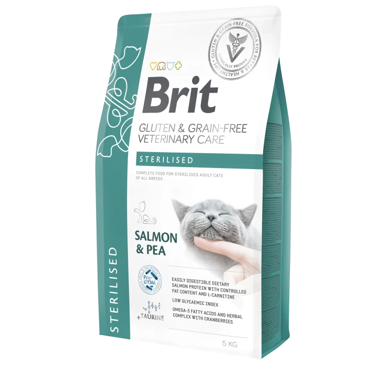 Brit Gluten & Grain-Free Veterinary Diet Care Cat Sterilised 5 kg Brit Veterinary Diet