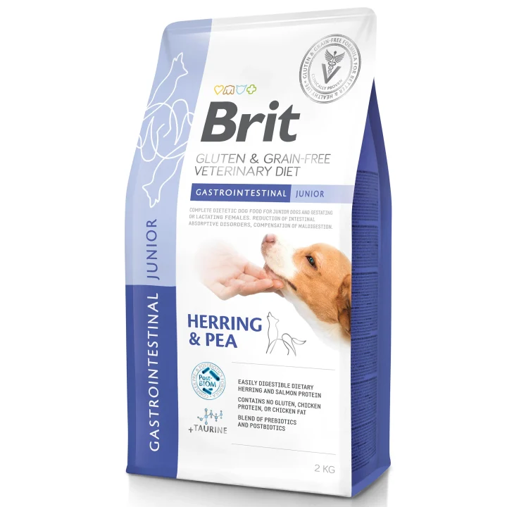 Brit Gluten & Grain-Free Veterinary Diet Dog Gastrointestinal Junior 2 kg Brit Veterinary Diet