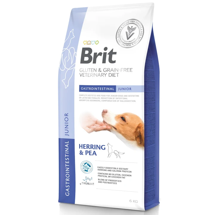 Brit Gluten & Grain-Free Veterinary Diet Dog Gastrointestinal Junior 6 kg Brit Veterinary Diet
