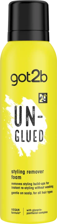 Schwarzkopf Got2b Un-Glued Styling Remover Foam 150 ml Schwarzkopf