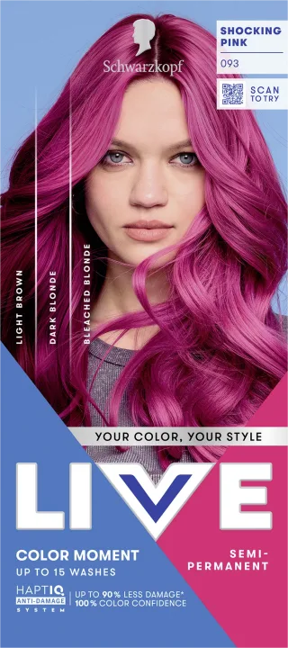 Schwarzkopf LIVE Color Moment 93 Shocking Pink Schwarzkopf