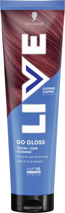 Schwarzkopf LIVE Go Gloss 150 ml Cayenne Copper Schwarzkopf