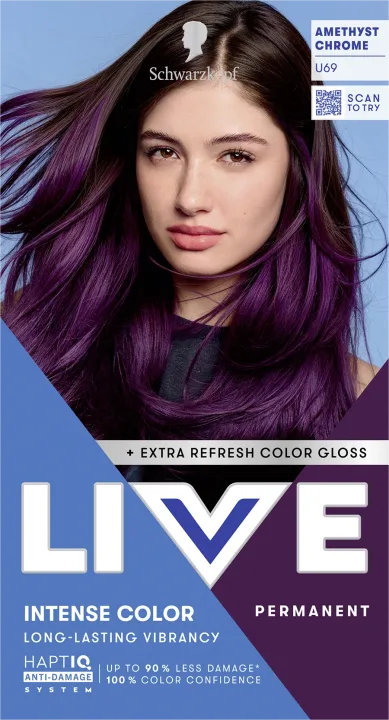 Schwarzkopf LIVE Intense Color U69 Amethyst Chrome Schwarzkopf