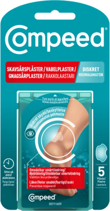 Compeed Skavsårsplåster Diskret 5 St Compeed