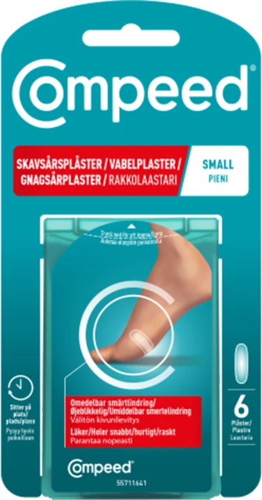 Compeed Skavsårsplåster Small 6 St Compeed