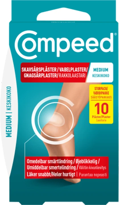 Compeed Skavsårsplåster Medium 10 St Compeed