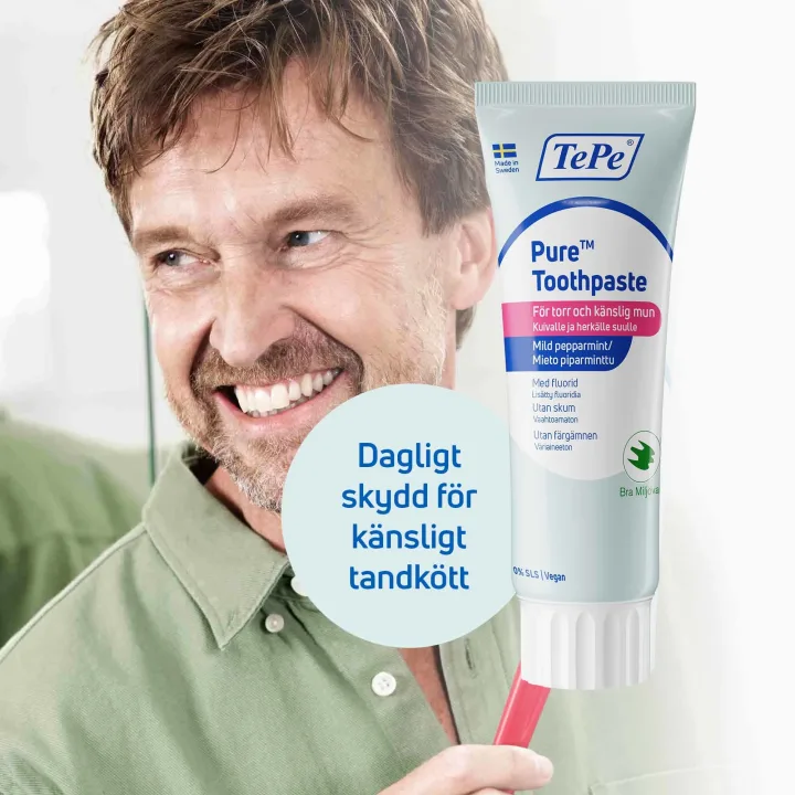 TePe Pure Toothpaste Peppermint 75 ml TePe