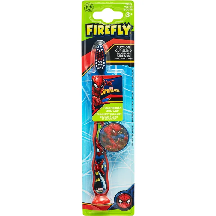 Firefly Toothbrush Spiderman & Cap Firefly