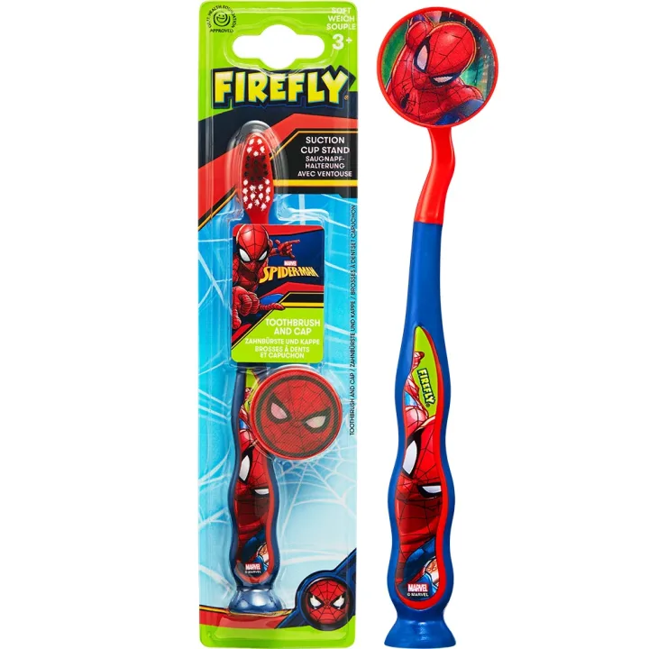Firefly Toothbrush Spiderman & Cap Firefly