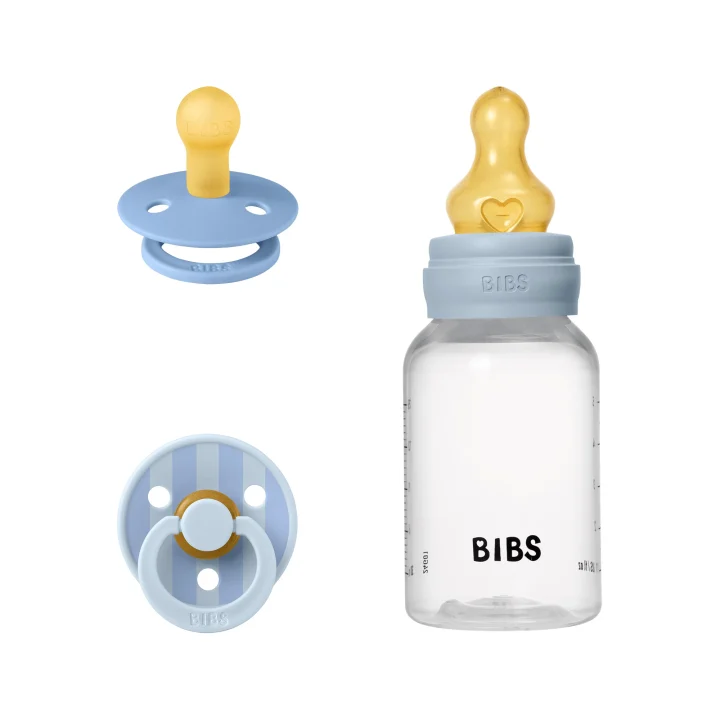 BIBS Gift Set Baby Sprinkle  Blue Bibs