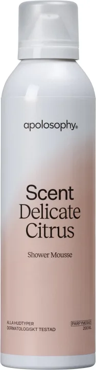 Apolosophy Scent Shower Mousse Delicate Citrus 200 ml Apolosophy