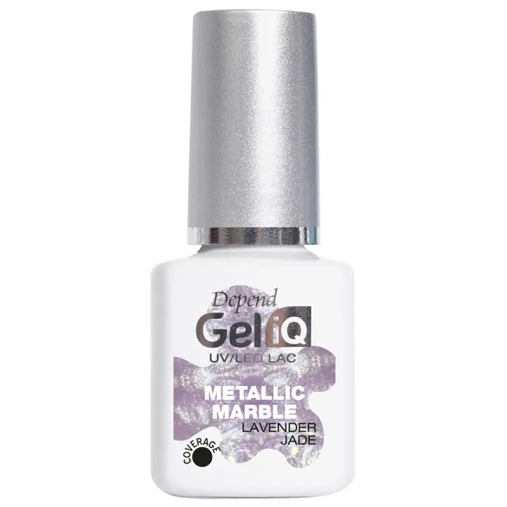 Depend Gel iQ Metallic Marble 5 ml Marble Lavender Jade Depend