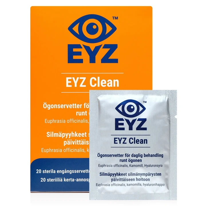 EYZ Clean Ögonservetter 20st EYZ