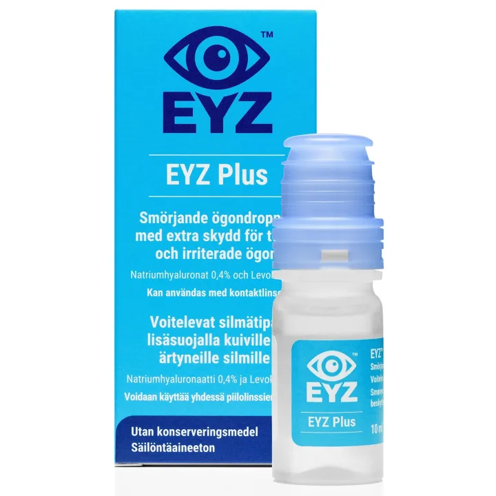 EYZ Plus Smörjande ögondroppar 10ml EYZ