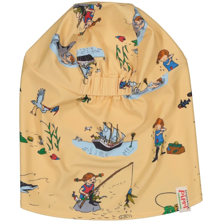 Geggamoja Pippi Långstrump UV-Hat Soft Yellow 2-6 år Geggamoja