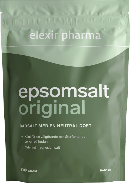 Elexir Pharma Epsomsalt 1000 gram Elexir Pharma