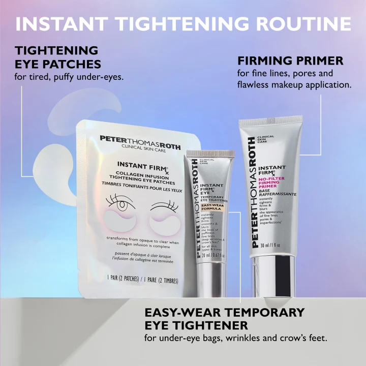 Peter Thomas Roth Instant FIRMx® Collagen Infusion Tightening Eye Patches 8 Pair PTR