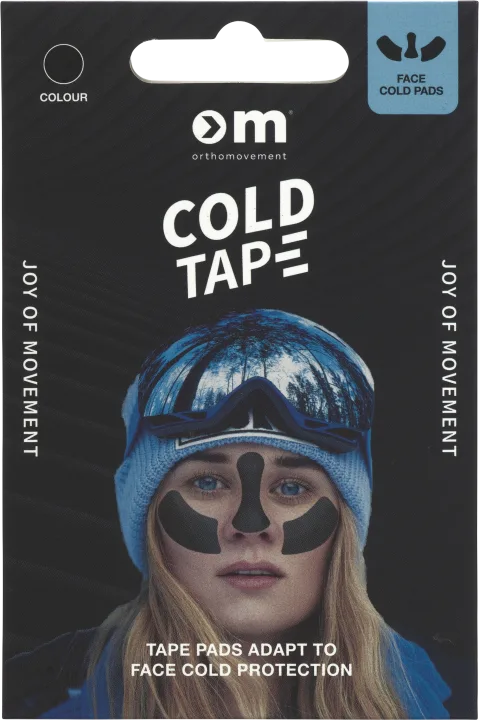 Ortho Movement Cold Tape Pads One Size Black Ortho Movement