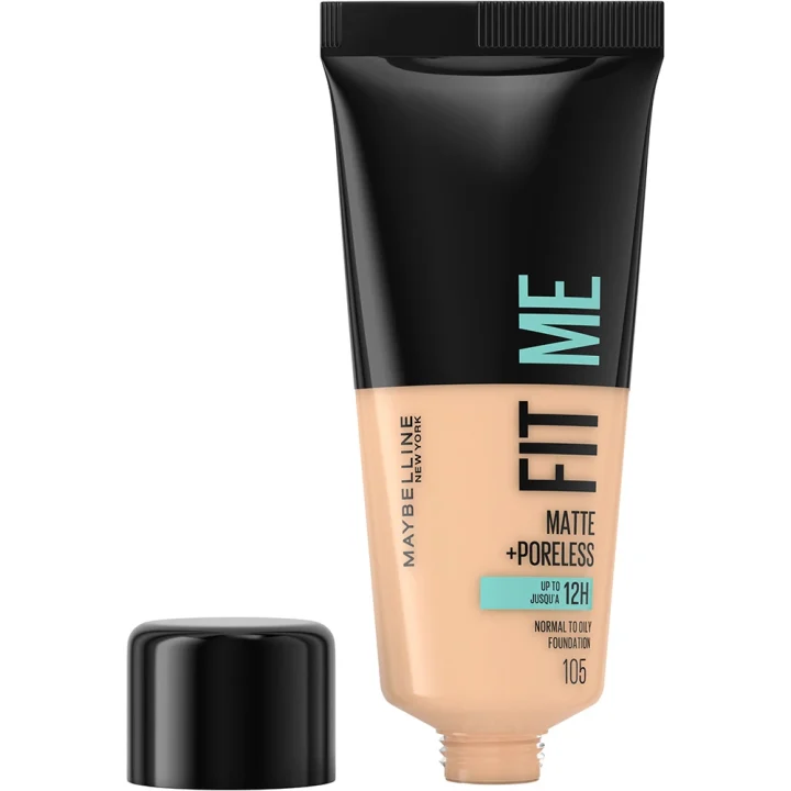 Maybelline New York Fit Me Matte & Poreless Foundation 30 ml Natural Ivory 105 Maybelline New York