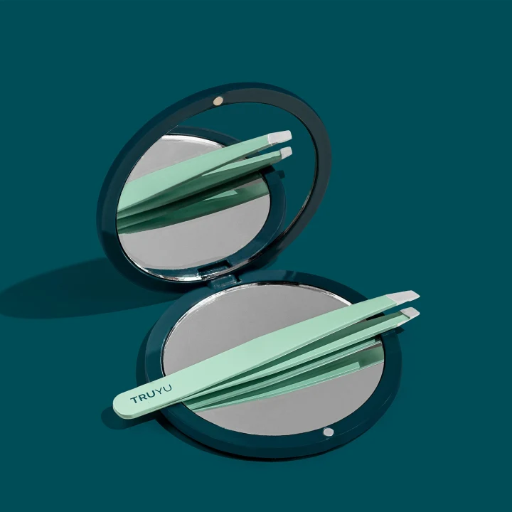Truyu Compact Mirror & Tweezer Truyu