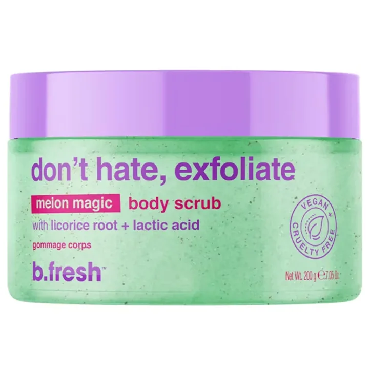 b.fresh Don't Hate Exfoliate Body Scrub 200 g b.fresh