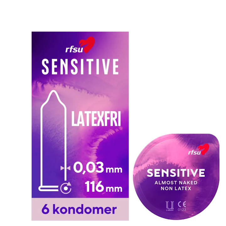 RFSU Sensitive kondom 6 st Rfsu